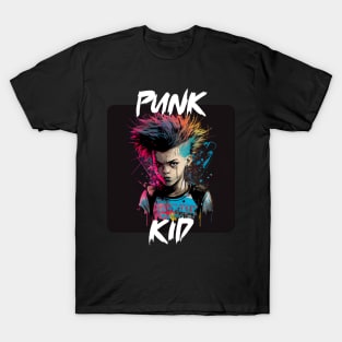 Graffiti Style - Cool Punk Kid 1 T-Shirt